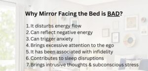 Reasons why is Bad To Have A Mirror Facing Your Bed?