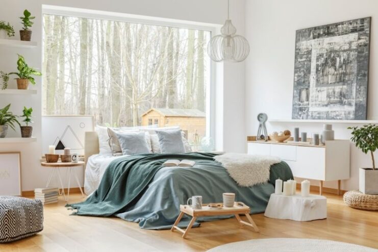 Feng Shui Beedroom Green And Blue